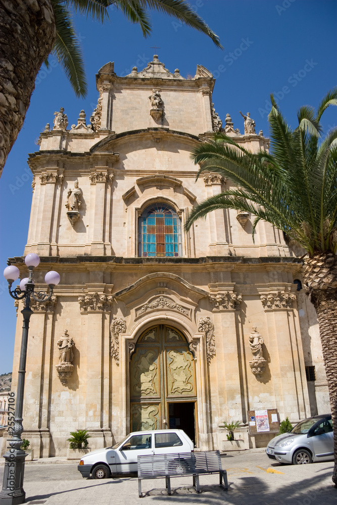 Obraz premium Scicli: Chiesa del Carmine