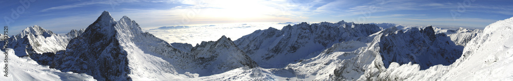 Saddle Vaha panorama Saddle Vaha panorama