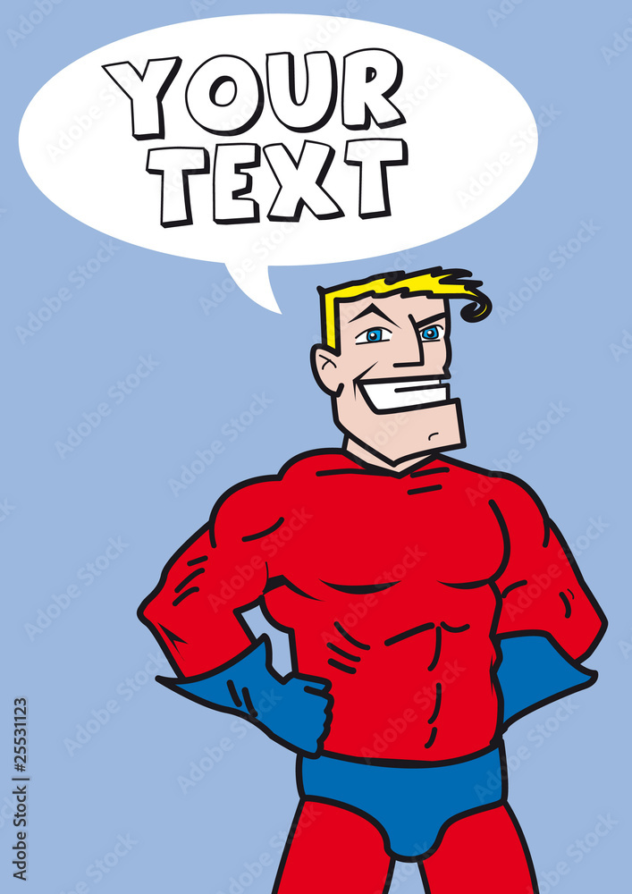 Fototapeta premium superman héro comics personnage