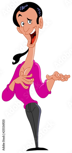 Metrosexual man