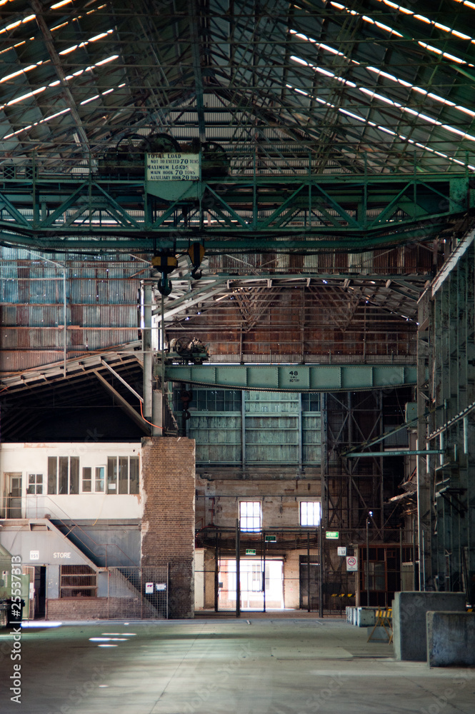 Inside an Old Warehouse