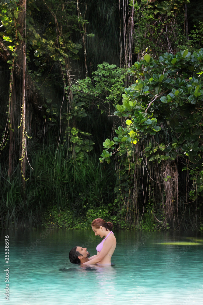 Couple in paradise Couple in paradise