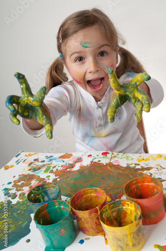 Creative painter photo