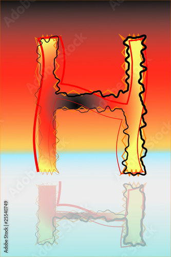 Buchstabe H