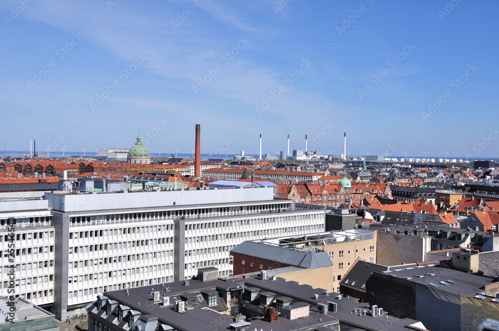 View from Round Tower - Copenhagen, Denmark