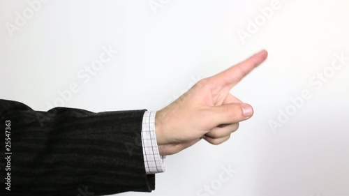 Hand signs  “Don’t do this”(banning) and cut