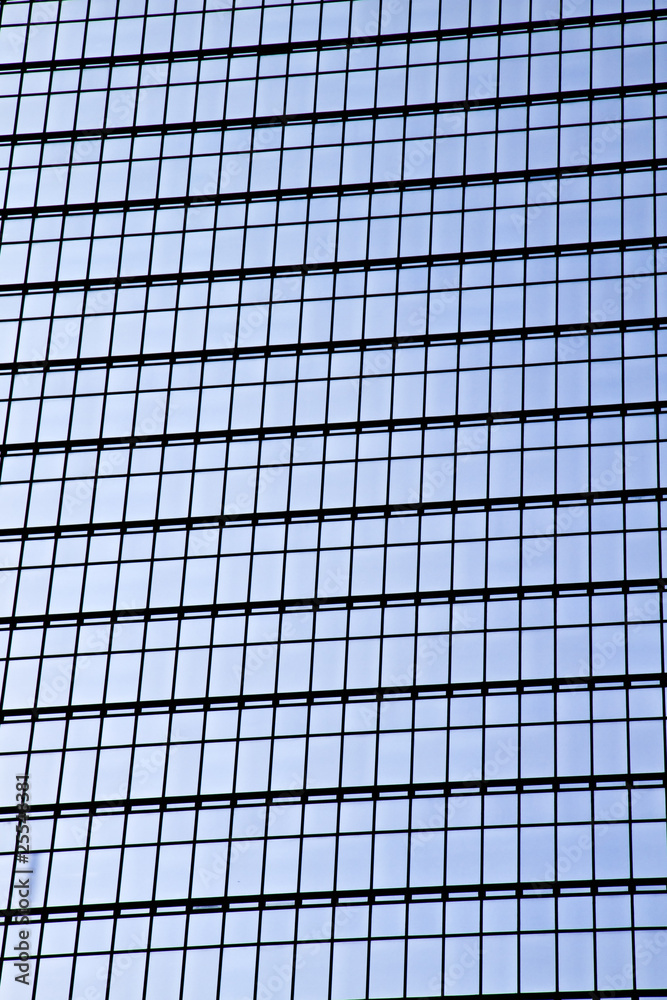 Fototapeta premium skyscraper windows background in Hong Kong