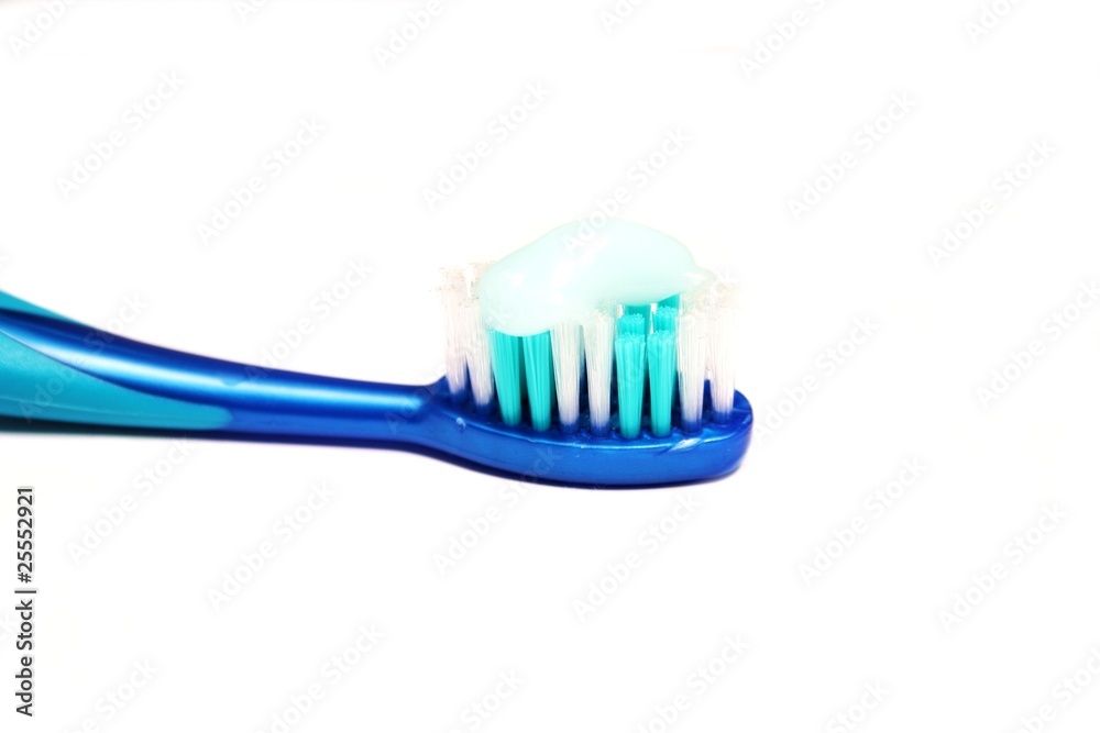 blaue Zahnbürste für Kinder blaue Zahnbürste für Kinder