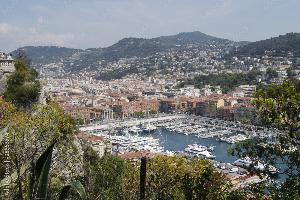 Harbour at Nice. Cote d'Azur. France
