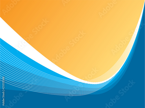 abstract background with curves