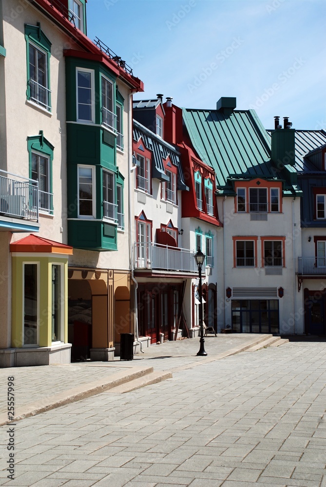 Luxury colored place at Mont-Tremblant