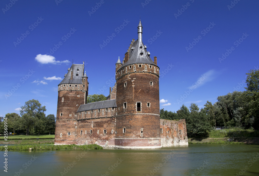 Beersel Castle in Brussels