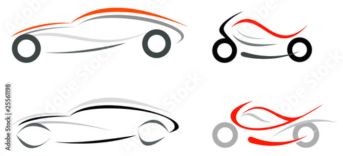 Car and motorcycle