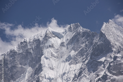 Mount Kantega (6685 Metres). Himalaya Mountains, Nepal. photo