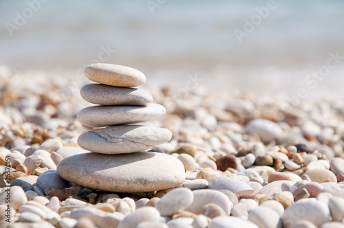 Zen  composizione di pietre
