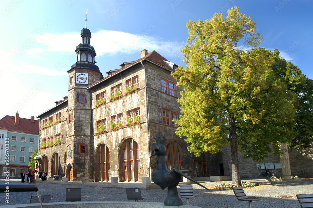 Rathaus in Nordhausen, Thüringen