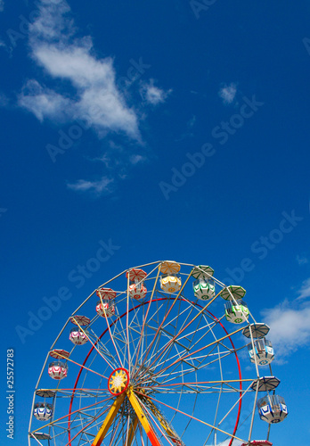 Colorful Ferris wheel