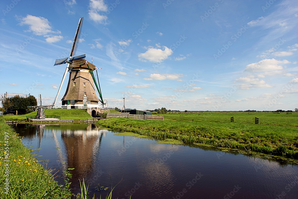 Windmill in the Farmland