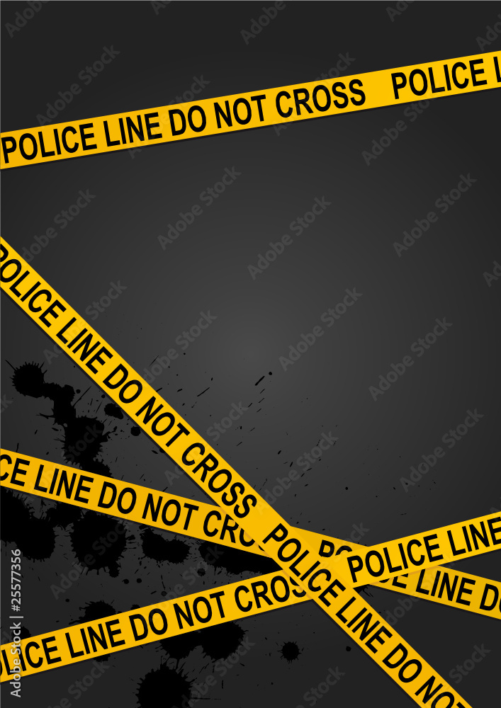 hintergrund dekoration poster absperrung polizei