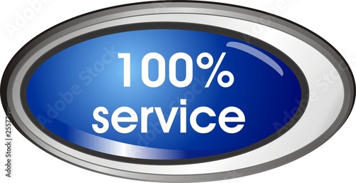 bouton 100 % service