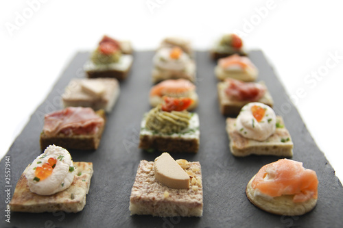 Plateau de canapés