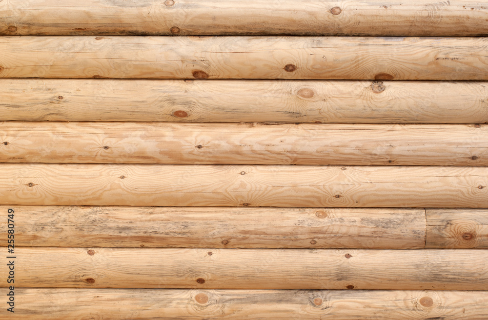 Log wall Log wall