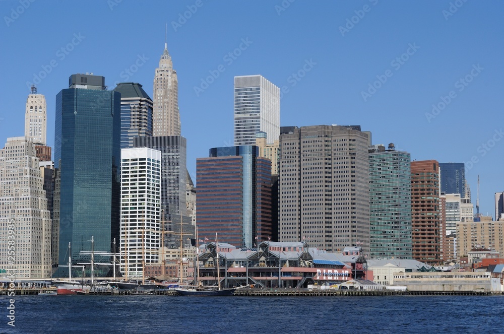 Downtown New York City Skyline