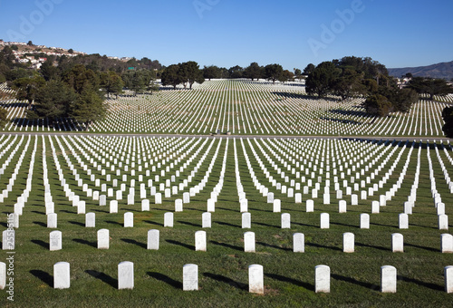 Foto Golden Gate National Cemetery, San Bruno, CA.