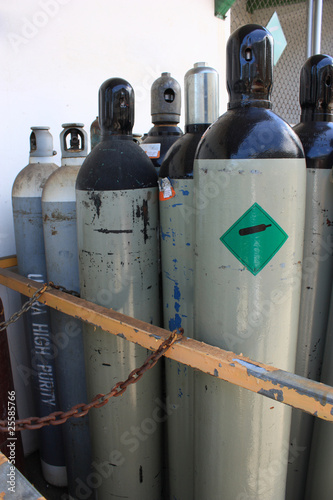 Gas for welding