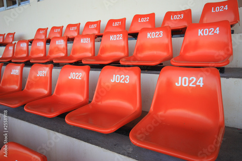 Seat for watch  some sport or football
