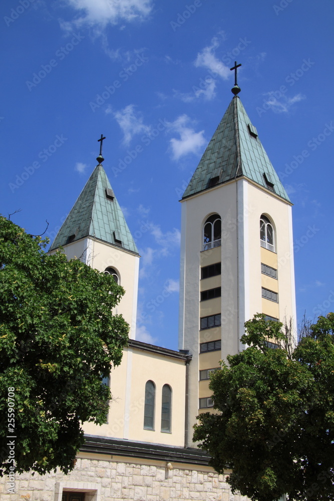 Fototapeta premium Chiesa di Medjugorie
