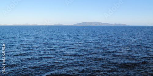 isola dell'Asinara dal traghetto photo