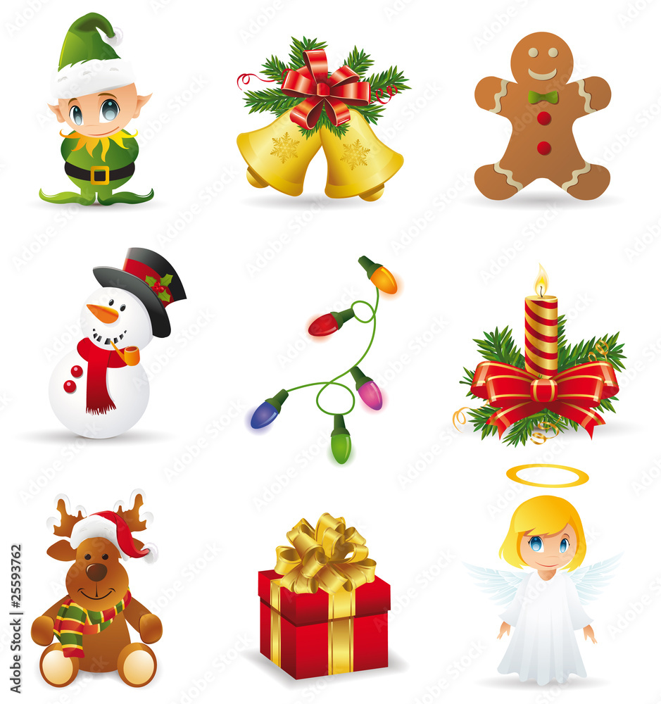 Fototapeta premium christmas icon
