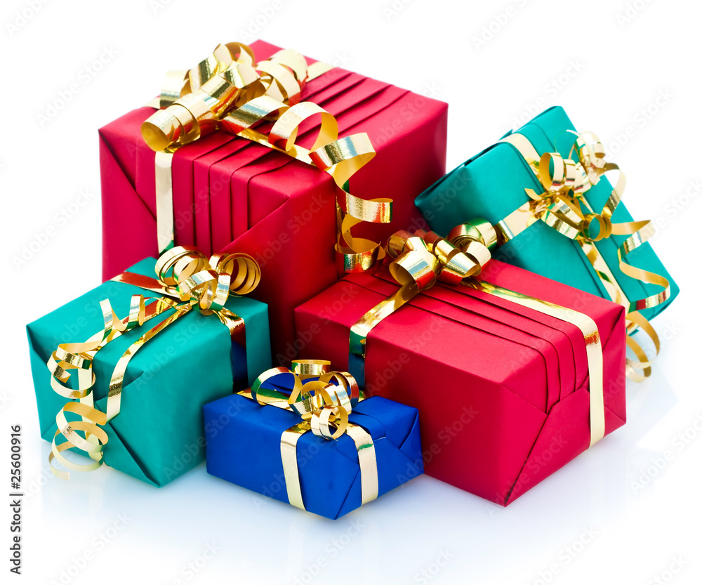 Fototapeta premium Paquets cadeaux