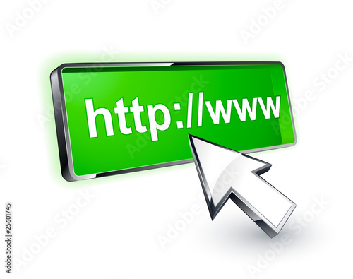 bouton internet curseur flèche