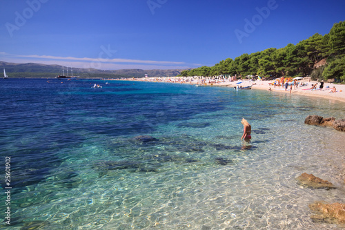 spiaggia di Zlatni Rat - Bol (Croazia)