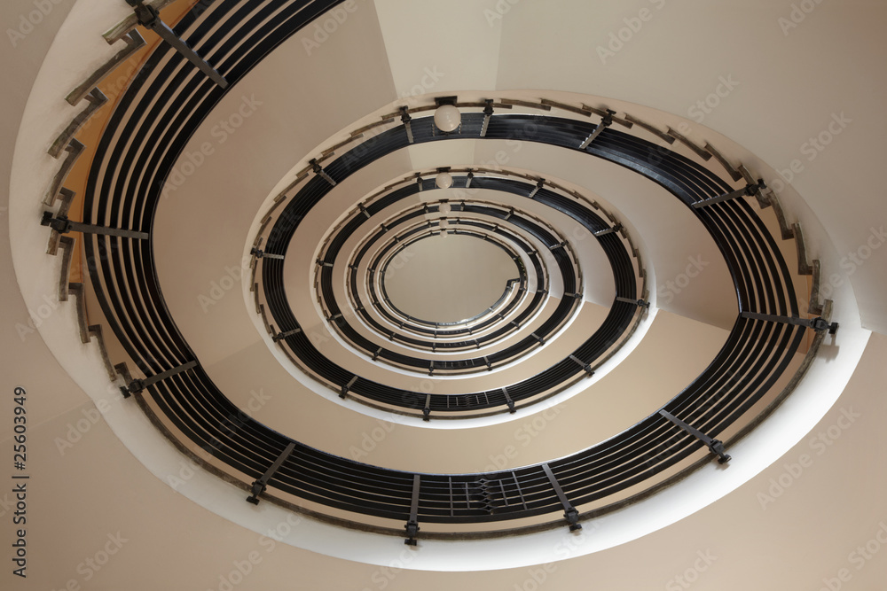 Obraz premium spiral stair