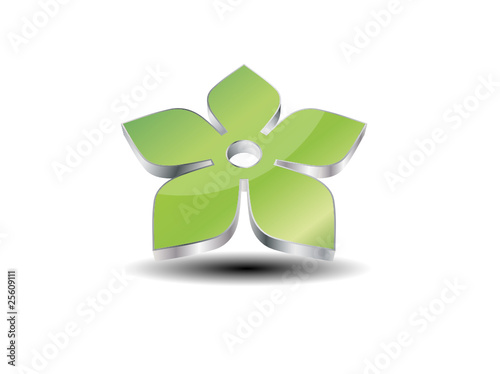 Abstrakt Firmenlogo Symbol - Vektor 3d