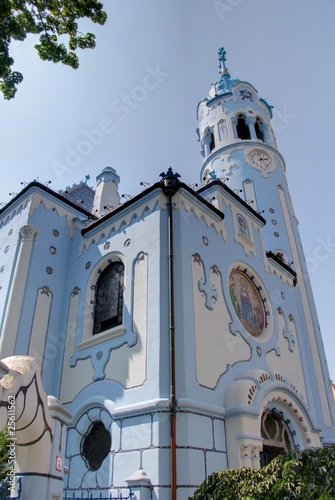 église bleue de Bratislava photo