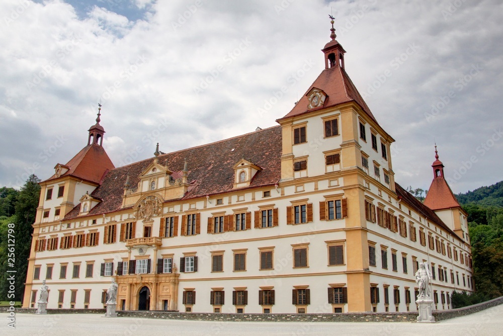 château de Graz en Autriche