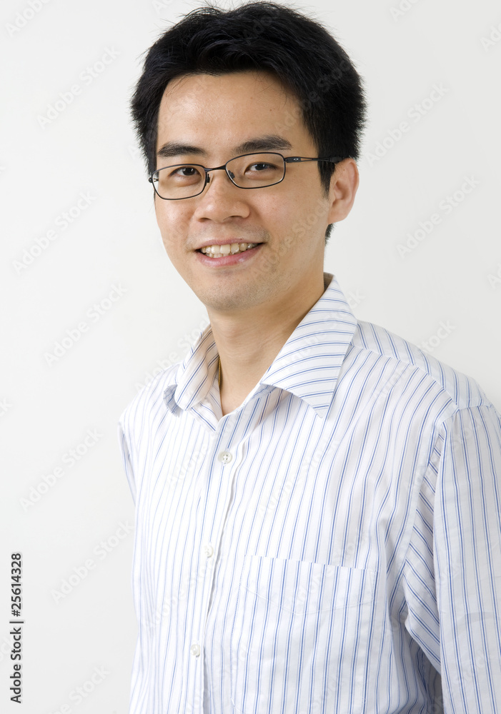 asian business man smiling asian business man smiling