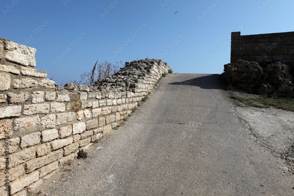 Ruins in Kaliakra, Bulgaria