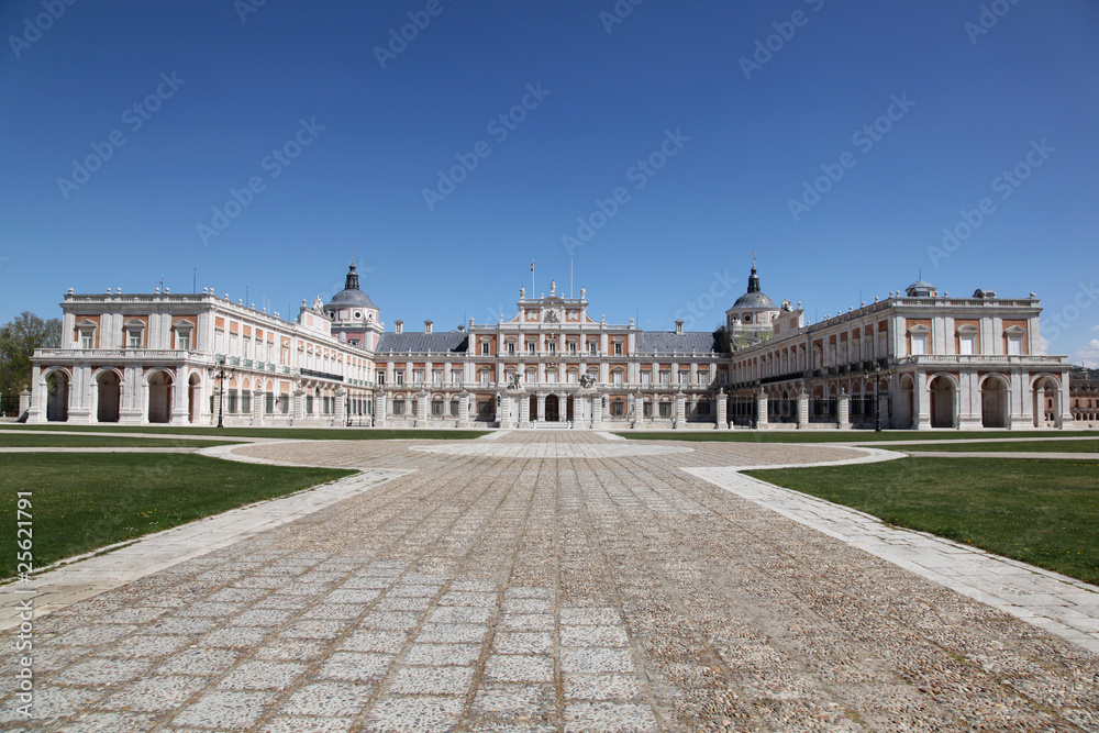 The Spanish Royal Palace of Aranjuez. Aranjuez Spain