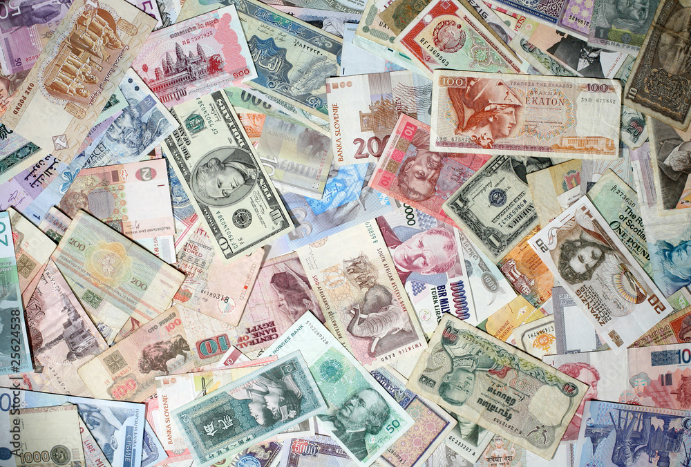 Exotic Banknotes Texture
