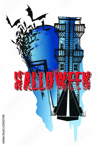 Halloween in the town