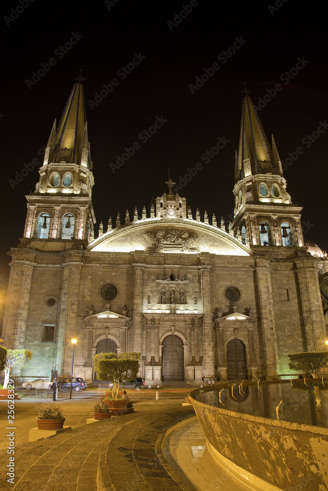 Guadalajara  Cathedral in Mexico