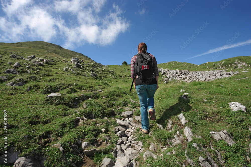 Hike in the mountains