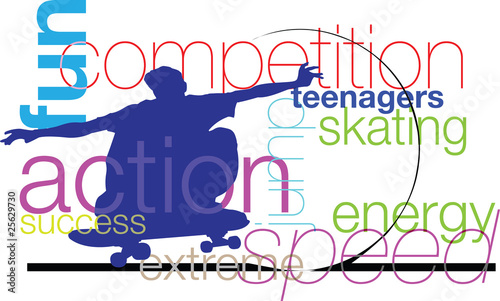 Skater illustration