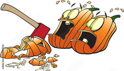 Scared Pumpkins 2