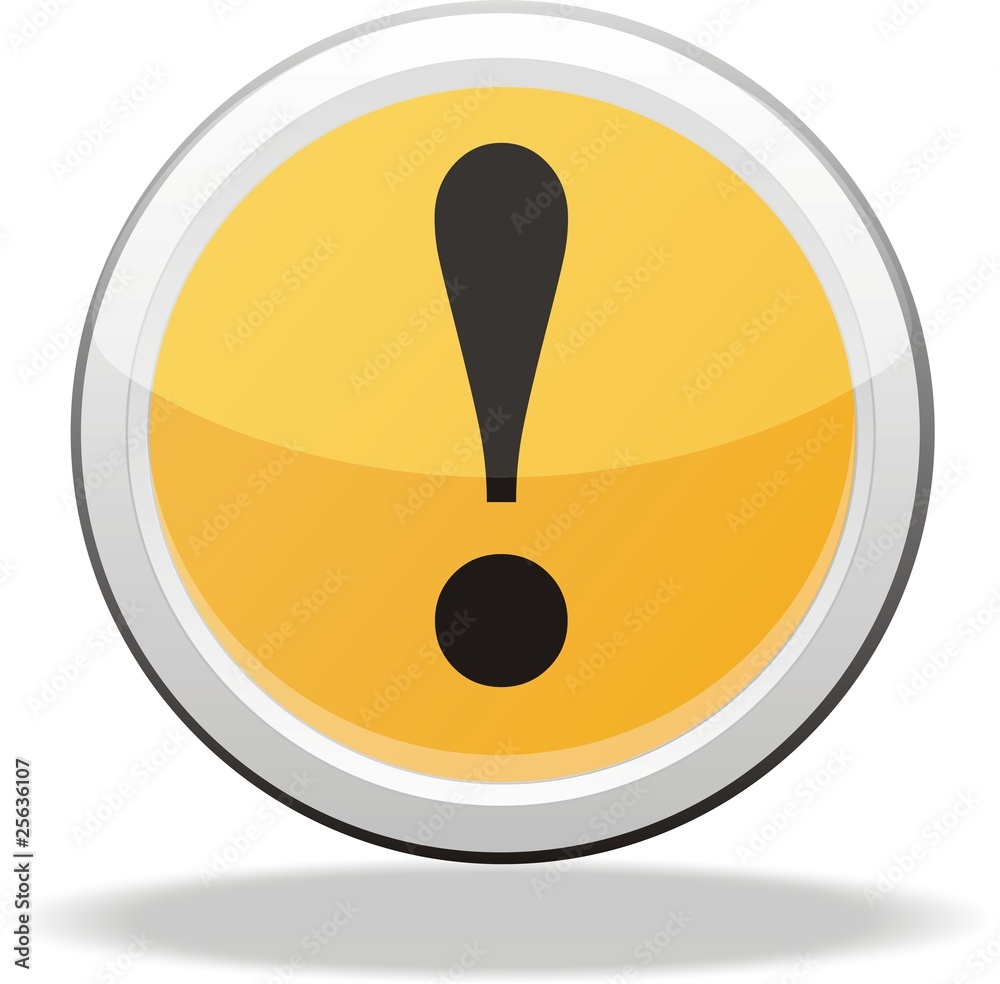 bouton exclamation bouton exclamation
